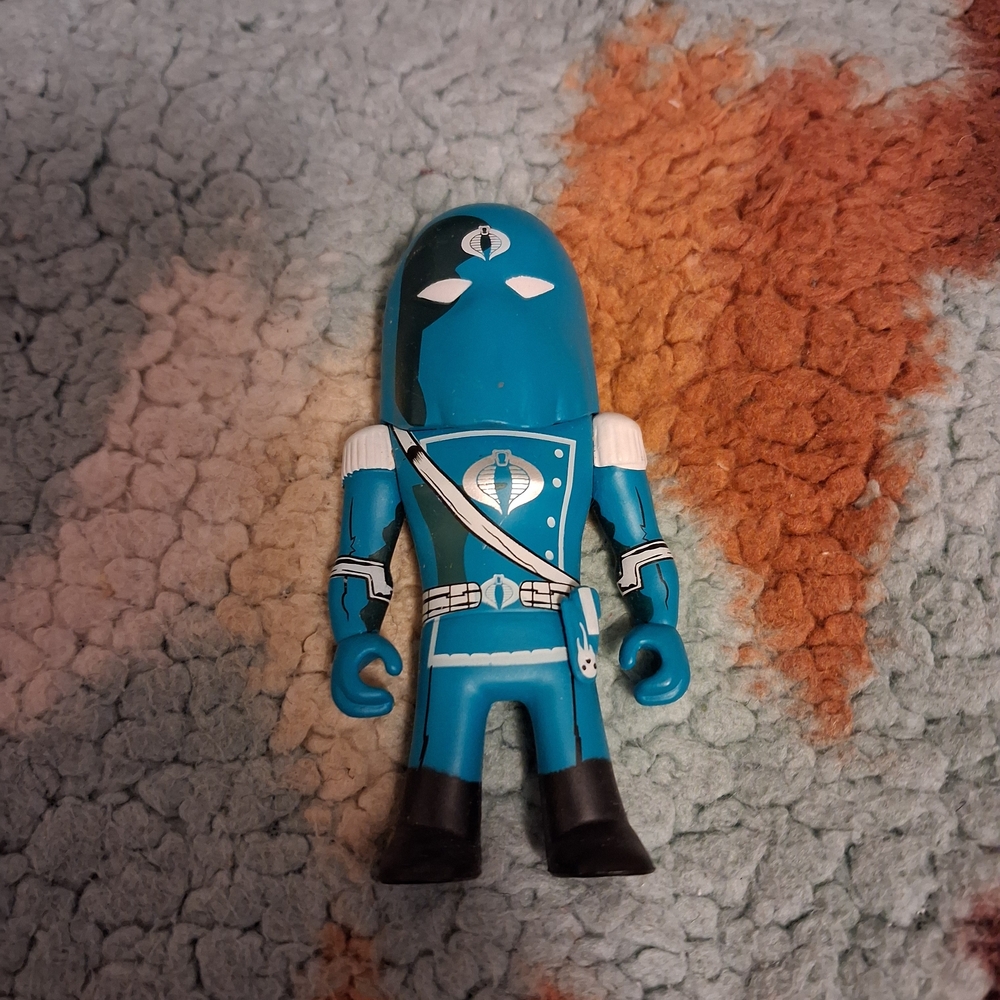 Blue GI Joe COBRA Action Mini Figure